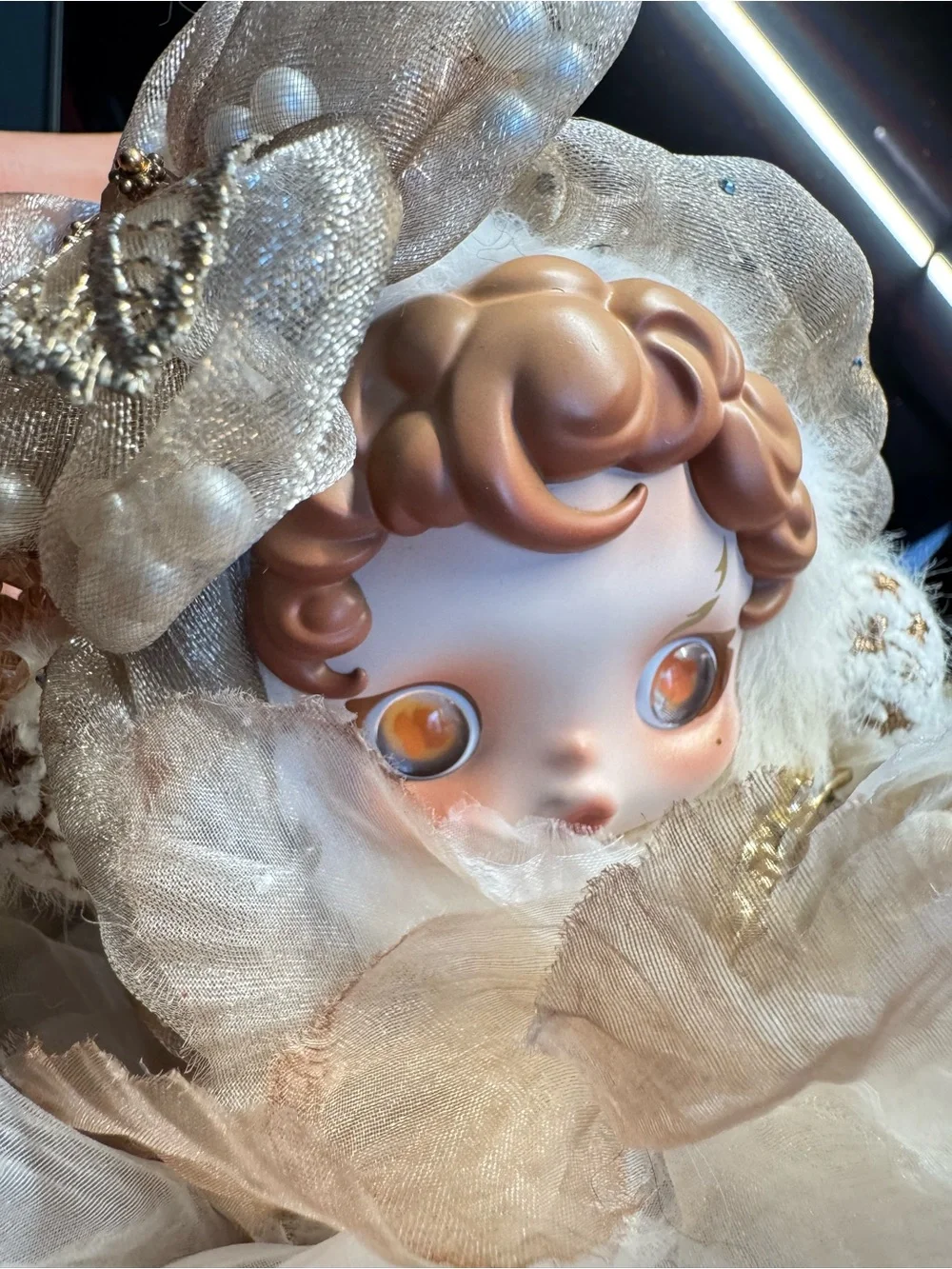 POP MART SKULLPANDA L’impressionnisme- Amber w/ Handmade Couture Dress&Hat
